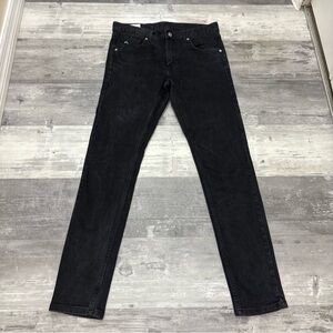 Lindeberg Men’s Black Slim Fit Stretch Jeans Size 31x32
